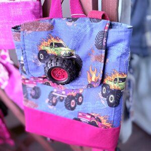 Boy's Backpack, Hot Wheels, Hot Wheels, Adjustable Straps, Kid's Backpack